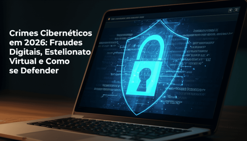 Crimes Cibernéticos em 2026: Fraudes Digitais, Estelionato Virtual e Como se Defender