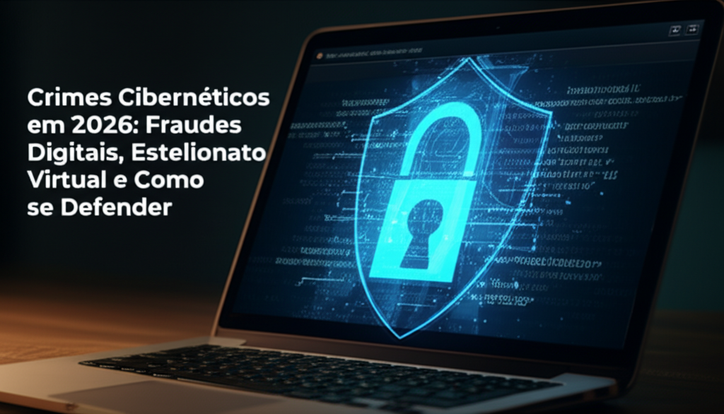 Crimes Cibernéticos em 2026: Fraudes Digitais, Estelionato Virtual e Como se Defender