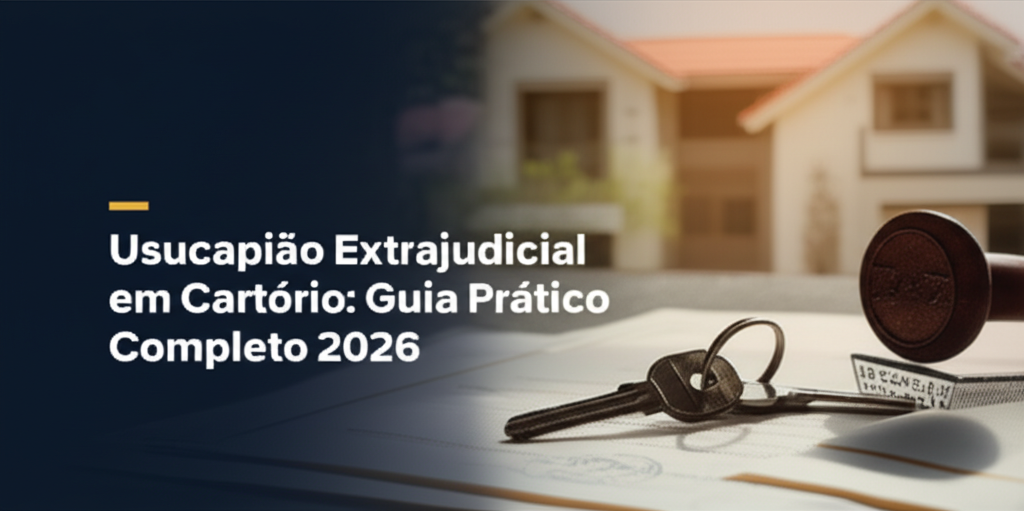 Usucapião Extrajudicial 2026: Como Regularizar Seu Imóvel em Cartório (Sem Processo)